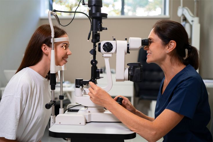 Comprehensive eye exam at Shine Eye Clinic